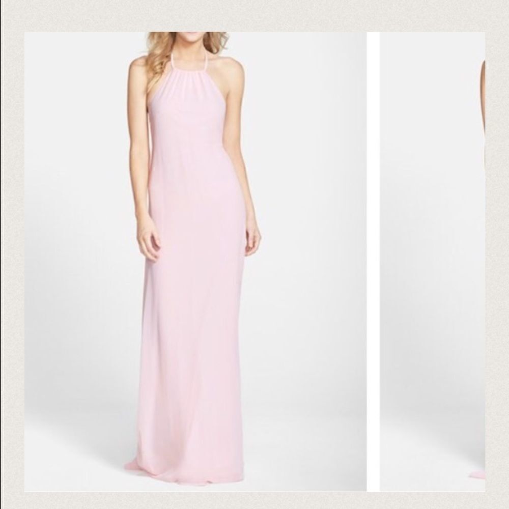 purple formal maxi dress